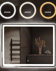 LUSTRO ŚCIENNE LED 80x60cm P10407  5