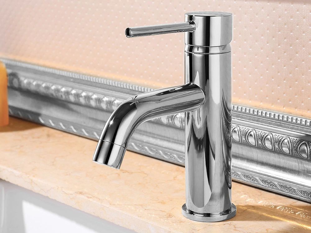 Bateria umywalkowa Rea Lungo Chrom Niska