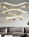 Lampa Wisząca Lhj018-cp3 Gold  5