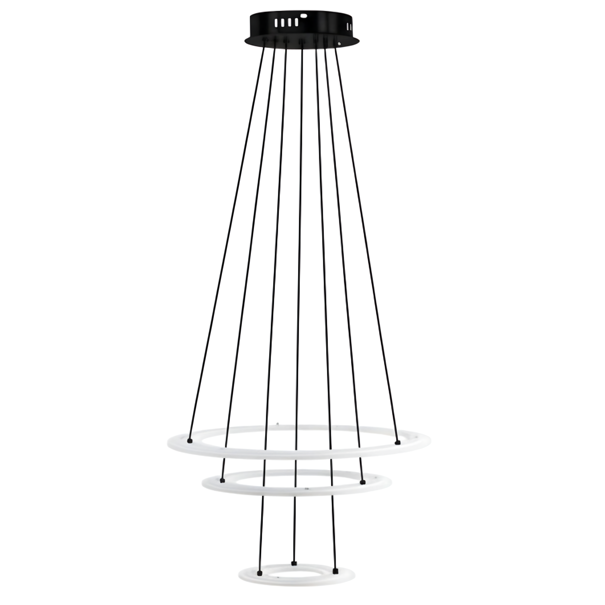 Lampa Wisząca Led G040-3cp Czarna  2