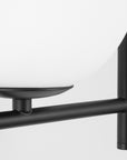 LAMPA ŚCIENNA KINKIET APP1170-2W  Czarny