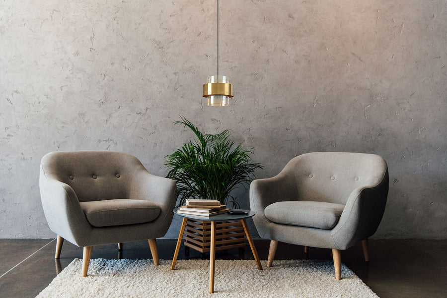 Lampa Wisząca APP1236-1CP Złota