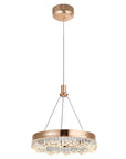 Lampa Wisząca Led Lhj097-cp Jasne Różowe Złoto  1