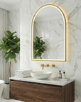 LUSTRO ŚCIENNE LED 60x100cm DART GOLD  3