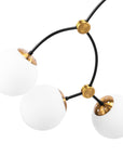 Lampa Wisząca Sufitowa Czarny Mat APP1673-8CP  5