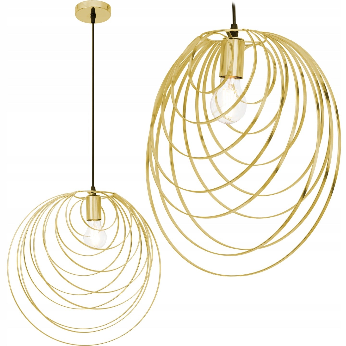 LAMPA SUFITOWA GEOMETRYCZNA APP428-1CP Złota  1