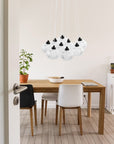 Lampa Sufitowa Ms022-9cp Czarna  3