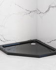 Kabina prysznicowa Rea DIAMOND 90x90 BLACK MAT