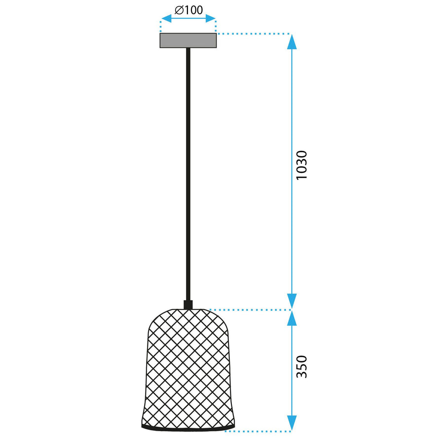 Lampa Wisząca Boho APP1335-1CP