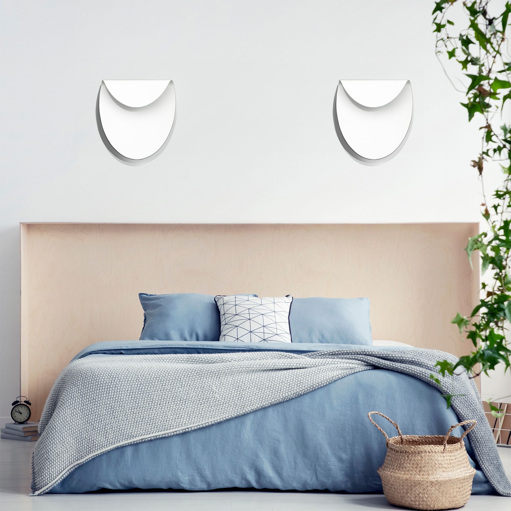 LAMPA ŚCIENNA KINKIET APP1428-W BIAŁA  10