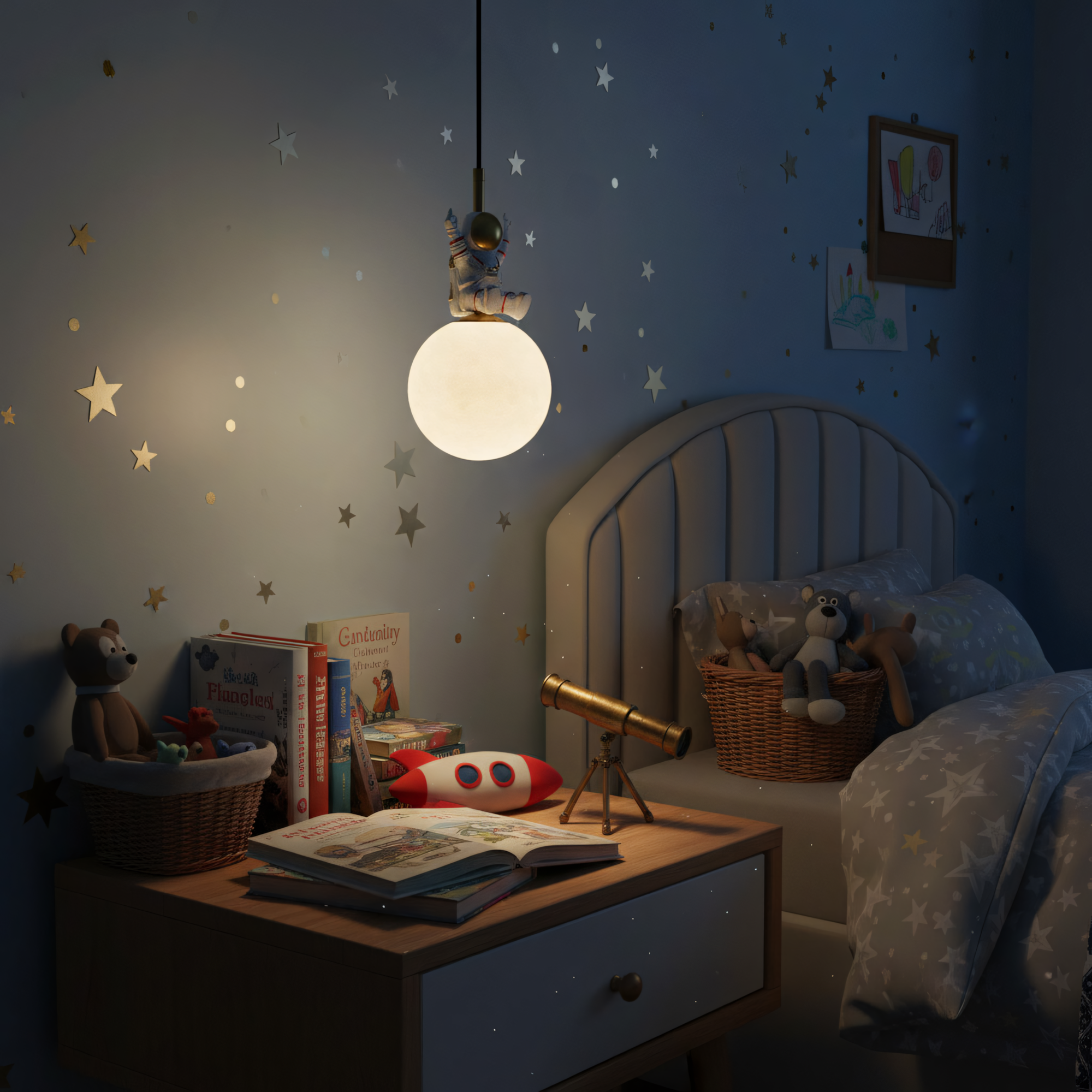 Lampa Sufitowa Wisząca APP1805-1CP Cosmo  4