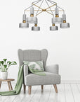 Lampa Sufitowa Wisząca Metalowa APP661