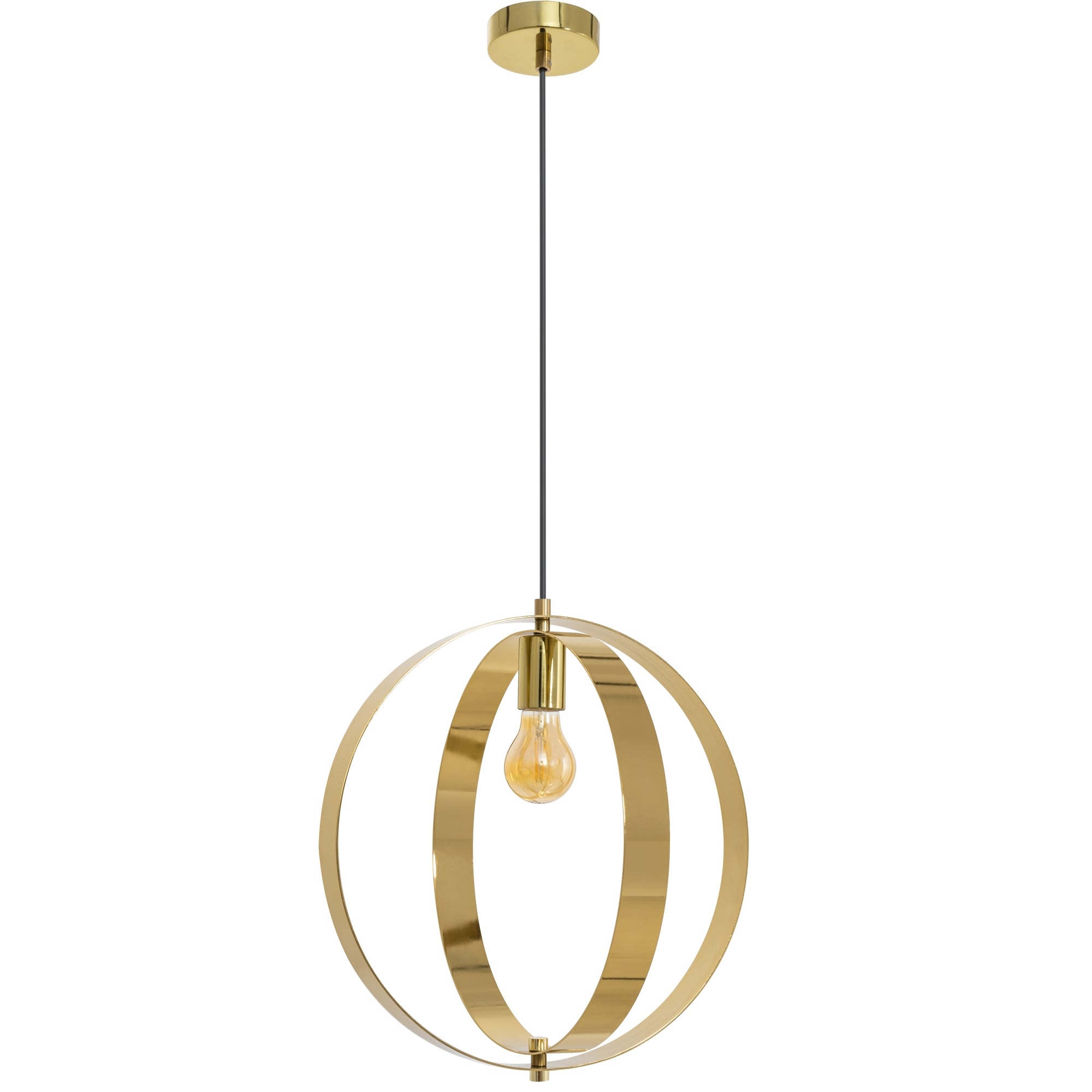LAMPA SUFITOWA WISZĄCA GLAMOUR APP961-1CP Złota  3