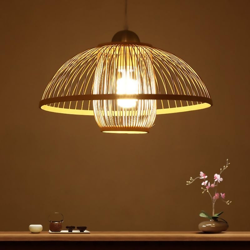 Lampa Sufitowa Wisząca Boho Natural APP887-1CP  7