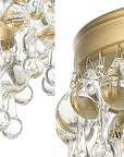 Lampa kryształowa wisząca APP1621-3CP Gold  4