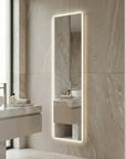 Lustro ścienne LED 150x50cm MOL-SQ  7