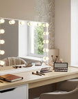 Lustro LED Hollywood Białe 80x60  7