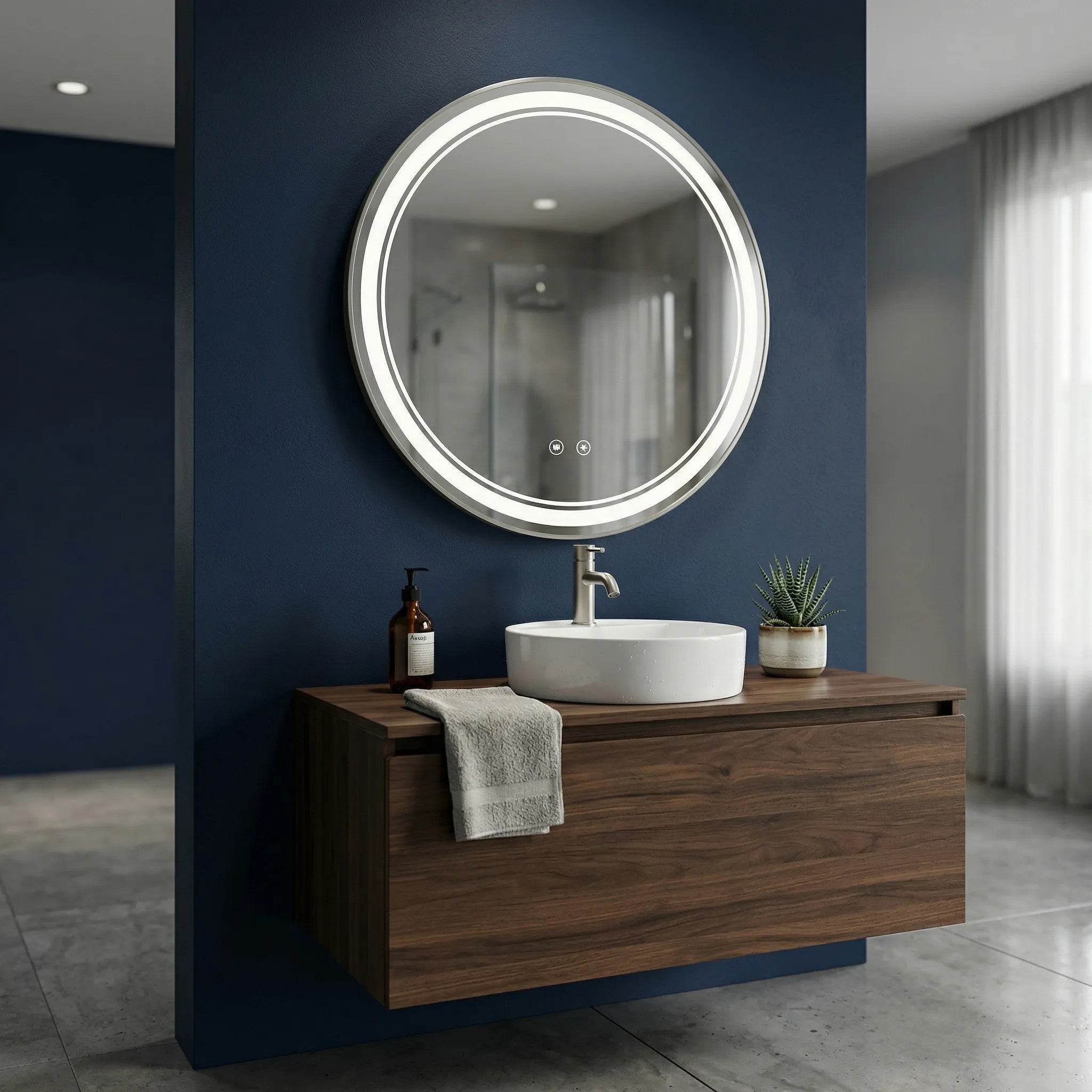 Lustro ścienne LED SOFT 60  7