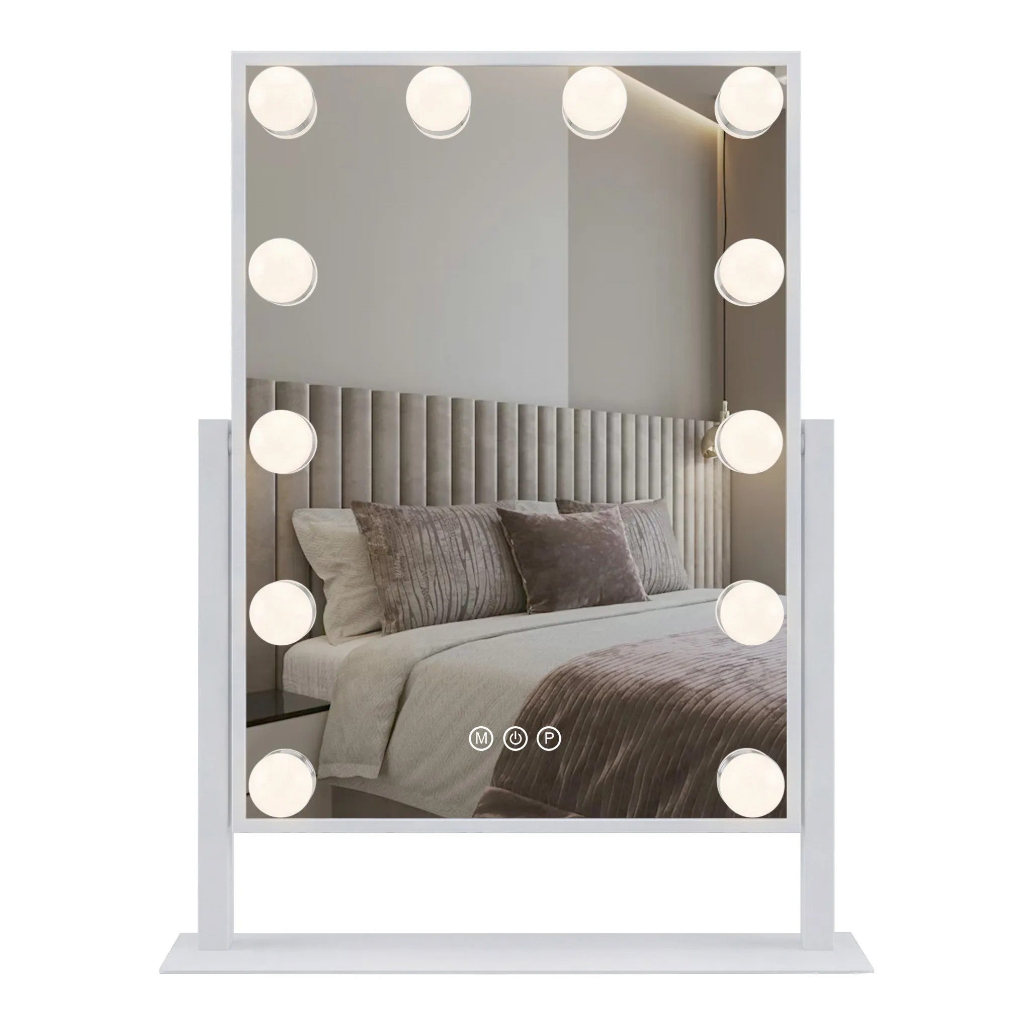 Lustro LED Style White 30x40  7