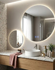 LUSTRO ŚCIENNE LED R-8040 80cm + 40cm  7