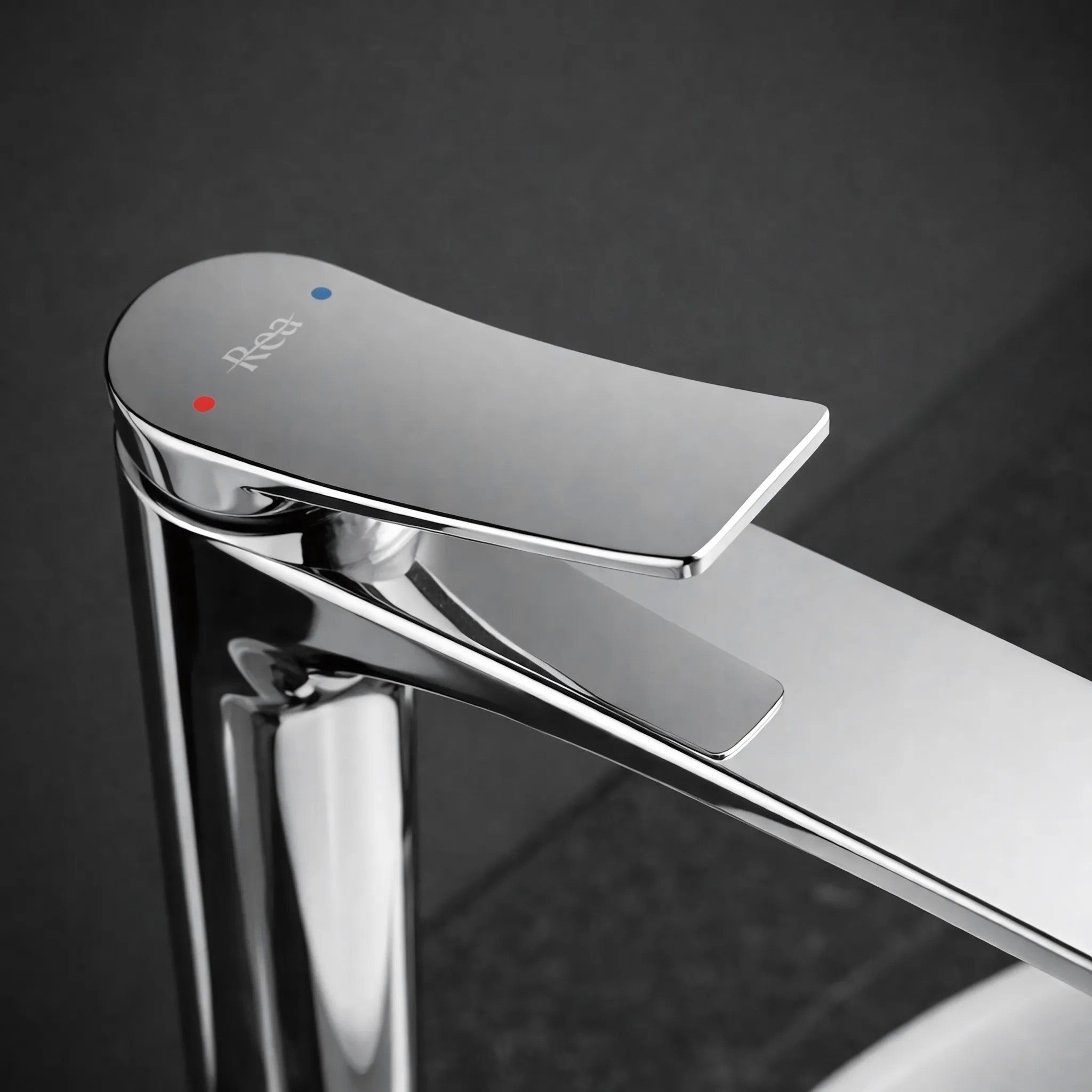 Bateria Umywalkowa PREMIUM REA Vision Chrom Wysoka  7