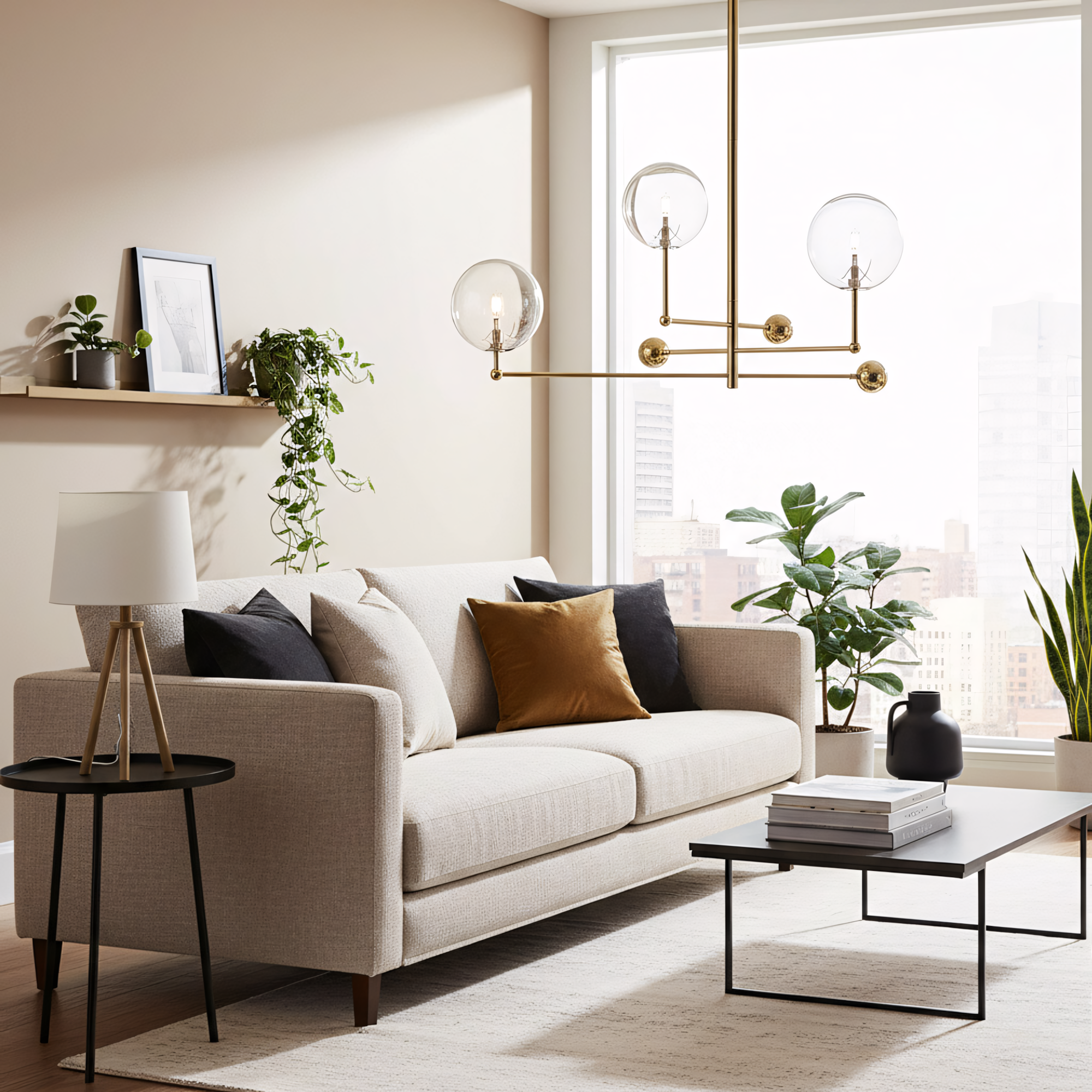 Lampa Wisząca Szklane Kule 3 szt APP918-3CP Złota  3