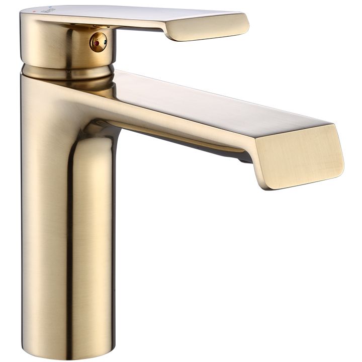 Bateria Umywalkowa REA HASS Złota Szczotkowana Gold Brush Niska