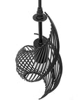 Lampa sufitowa nowoczesna loft APP977-1CP Czarna