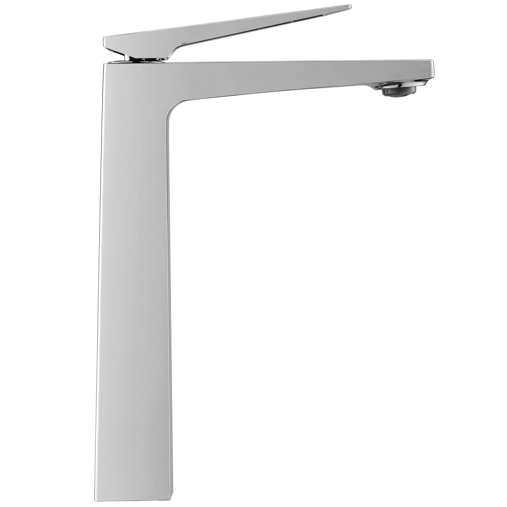 Bateria Umywalkowa REA PARKER Nikiel Szczotkowany INOX Wysoka