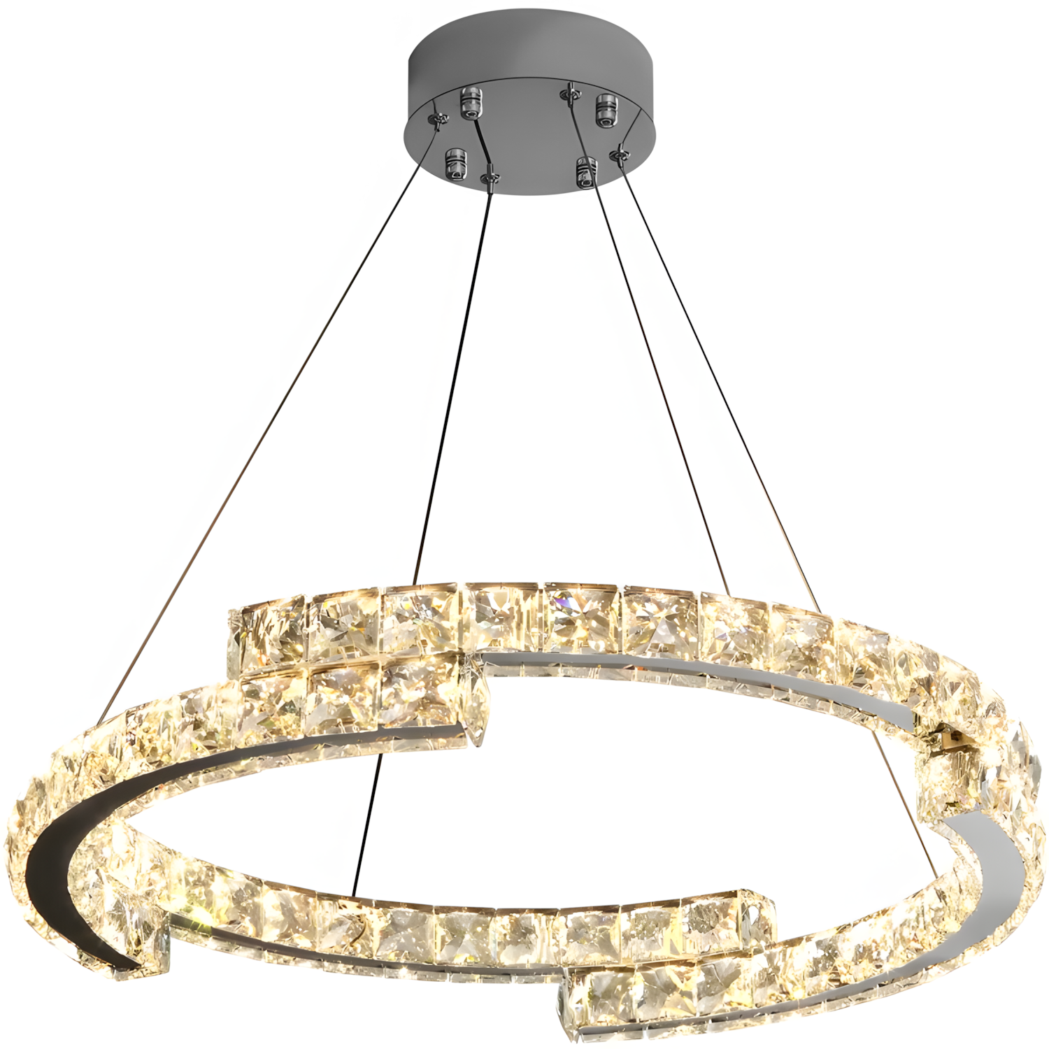 Lampa Wisząca Led App1556-cp Chrom  1