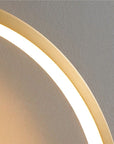 LAMPA ŚCIENNA KINKIET LED APP1388-CW OLD GOLD 40cm