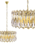 Lampa Sufitowa Wisząca App1718-cp Złota  1