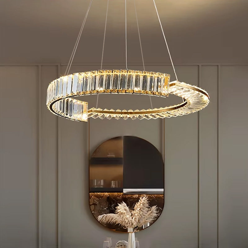 LAMPA WISZĄCA LED APP1528-CP60 GOLD  2