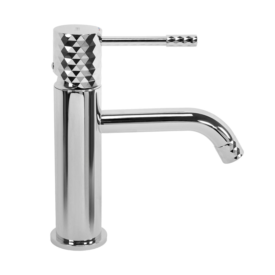 Bateria umywalkowa Rea Lungo Diamond Chrom Niska  3