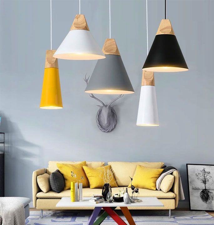 Lampa sufitowa SCANDI B APP057-1CP Czarna