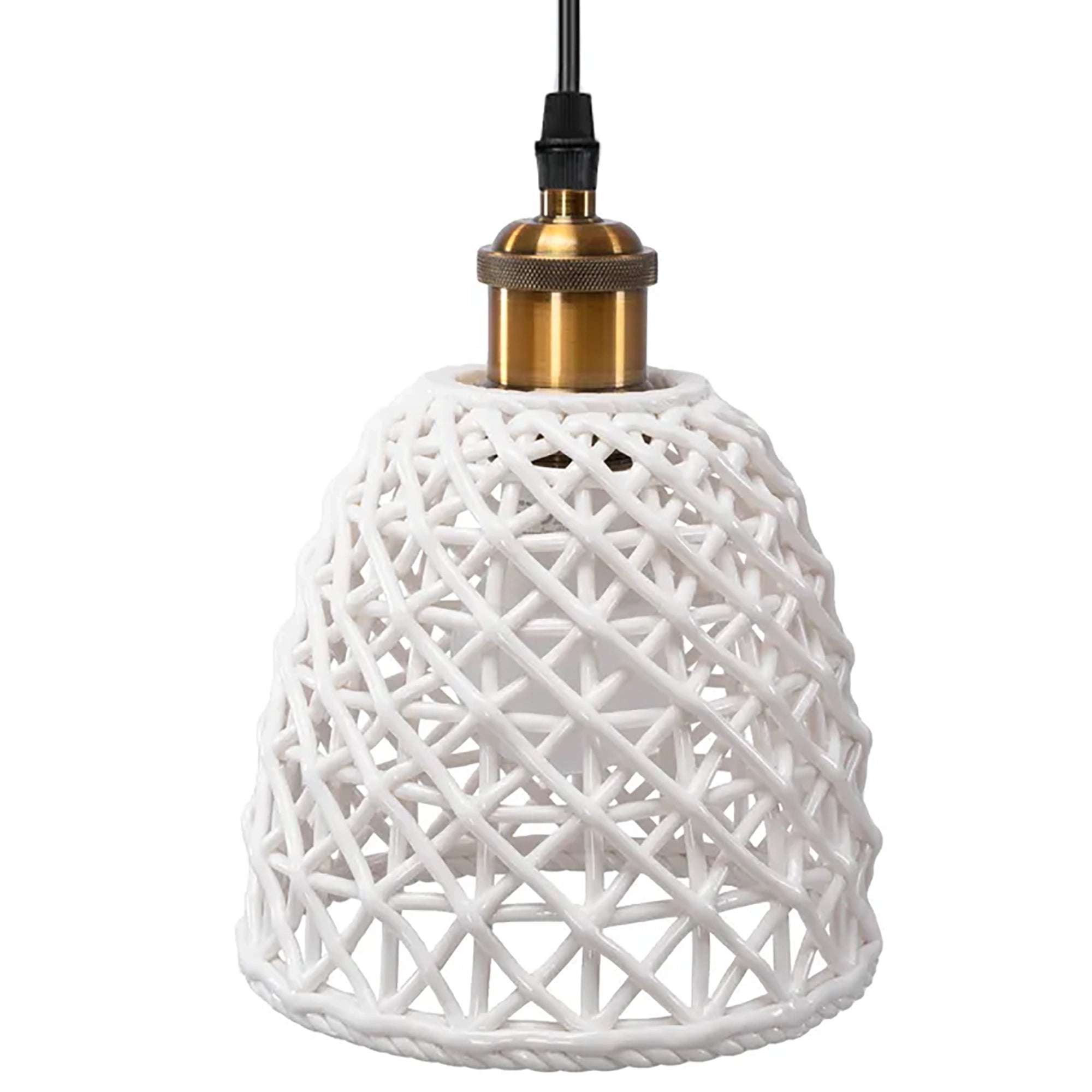 Lampa wisząca APP1006-1CP Biała  3
