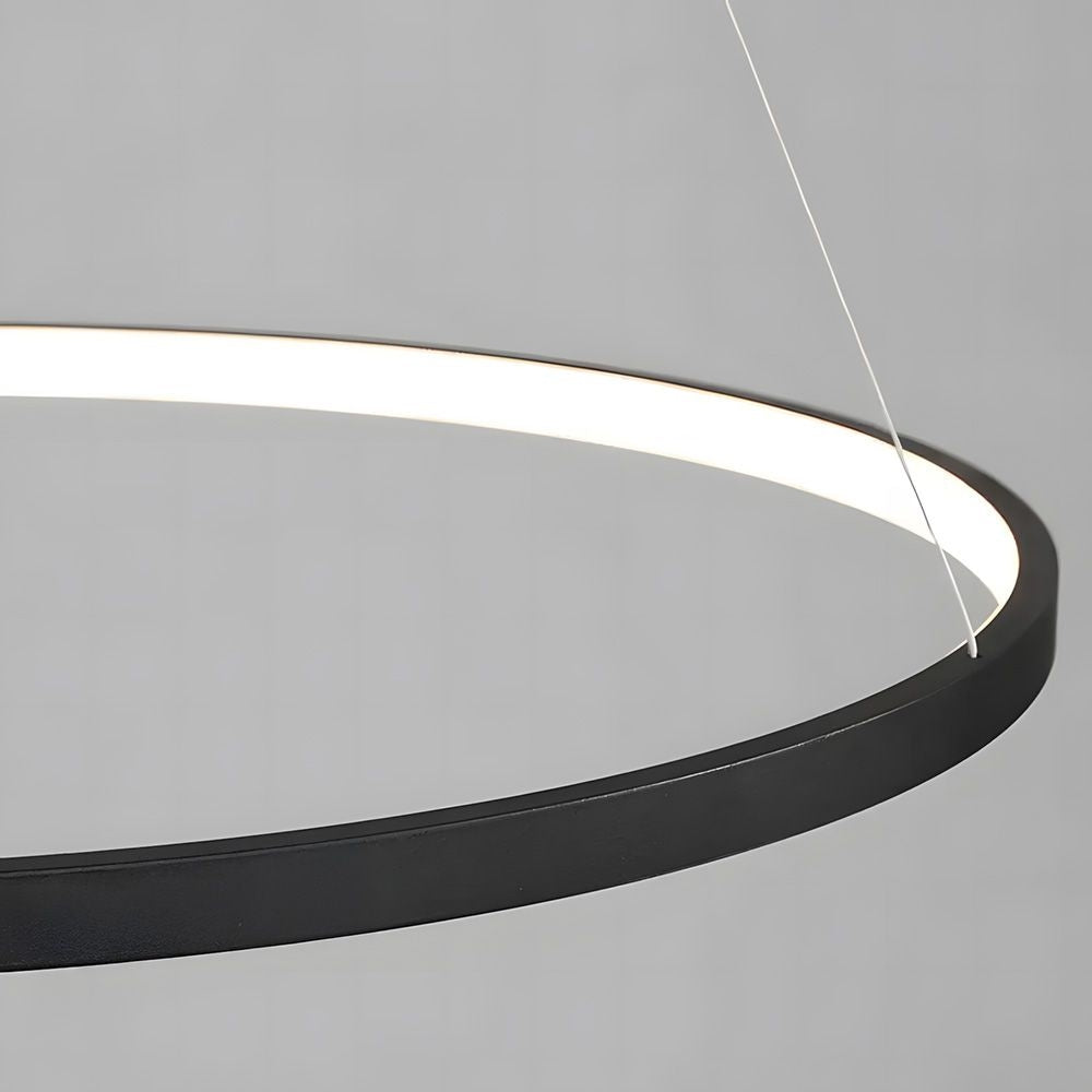 Lampa Sufitowa Wisząca Lhj012-cp 80cm Czarna  2