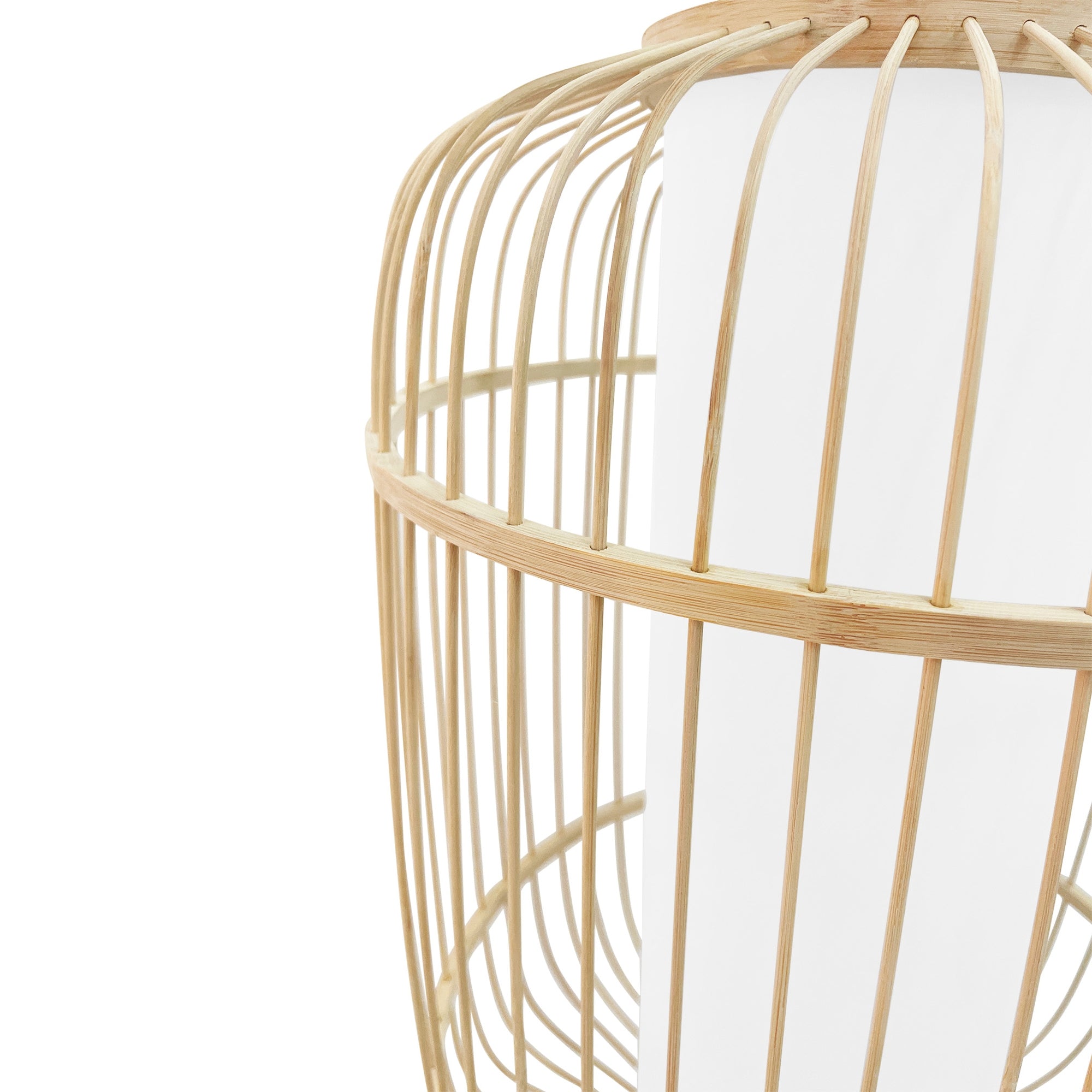 Lampa Wisząca Bambusowa APP1626-1CP  4