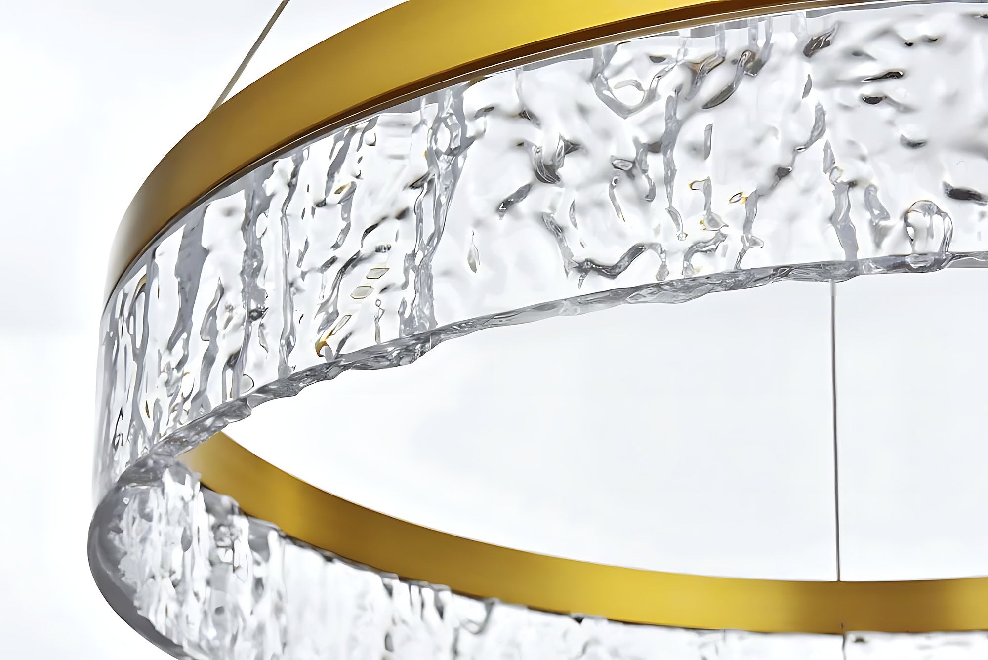Lampa Wisząca Led Lhj048-cp2 Złota  5