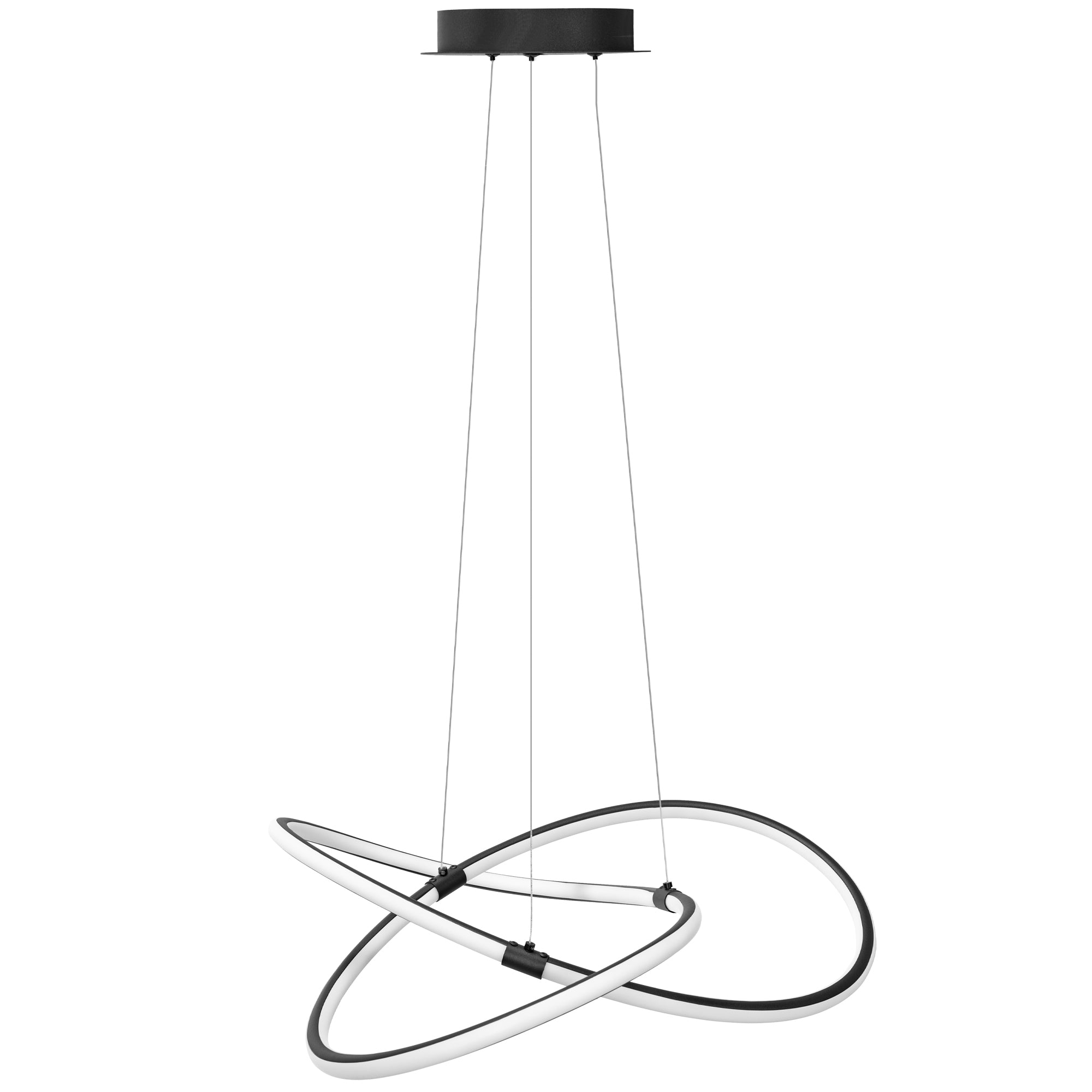 Lampa Wisząca APP1193-CP Czarna  2