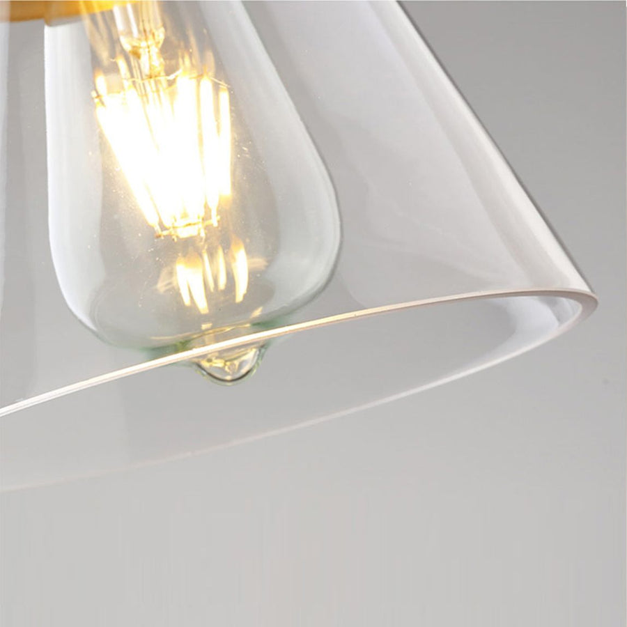 Lampa Wisząca APP895-1CP Złota