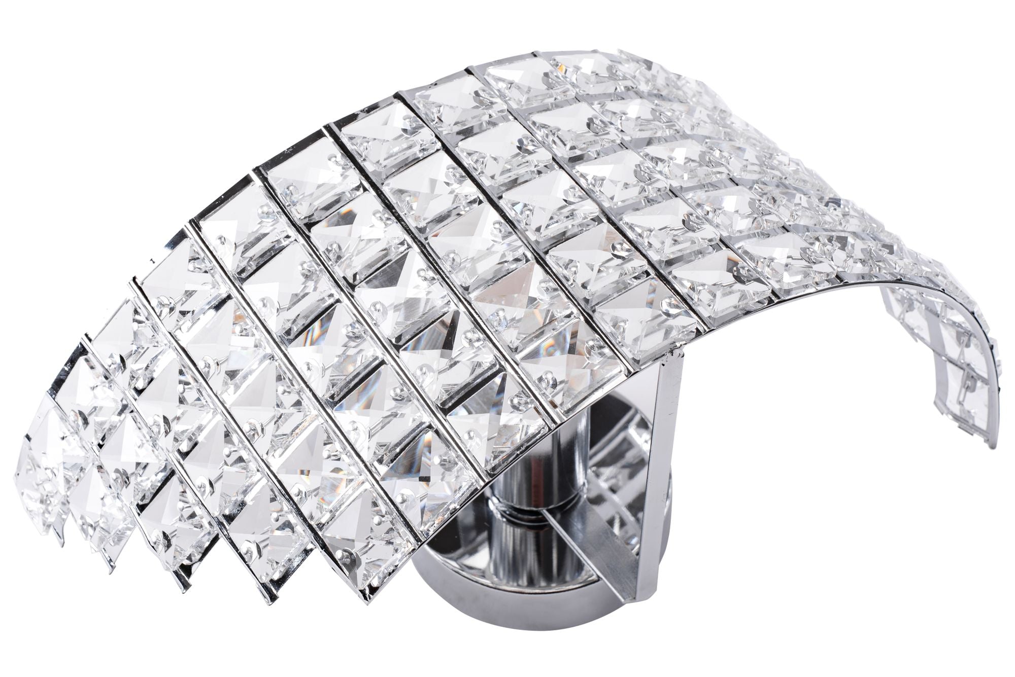 LAMPA ŚCIENNA KINKIET W STYLU GLAMOUR  APP676-1W E27