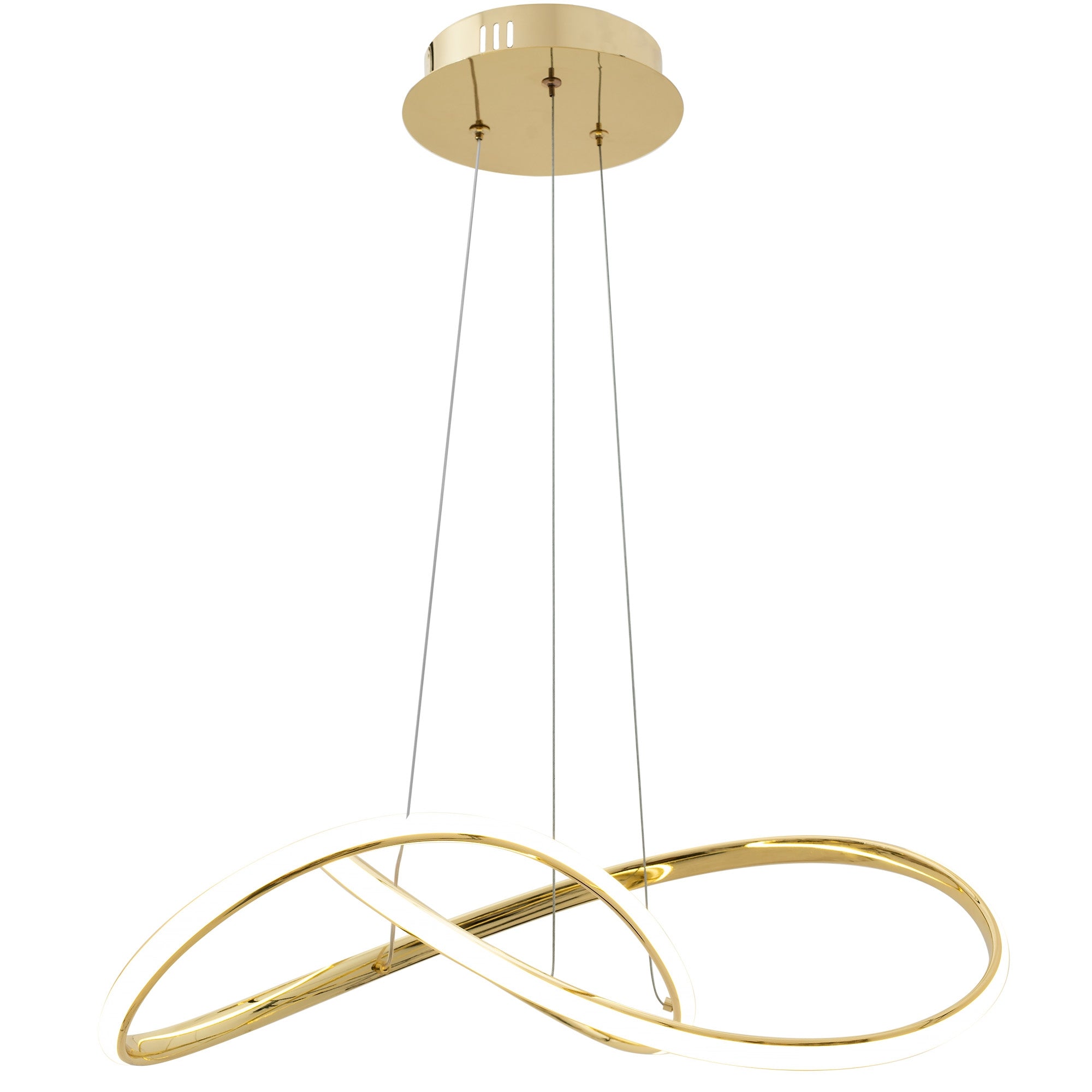 Lampa Sufitowa Wisząca Led App1601-cp Gold  1