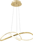 Lampa Sufitowa Wisząca Led App1601-cp Gold  1