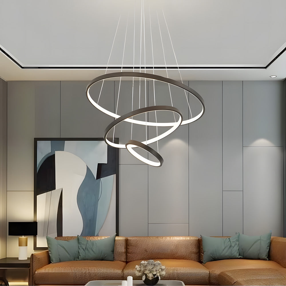 Lampa Sufitowa Wisząca Led Lhj013-cp3 Czarna  2