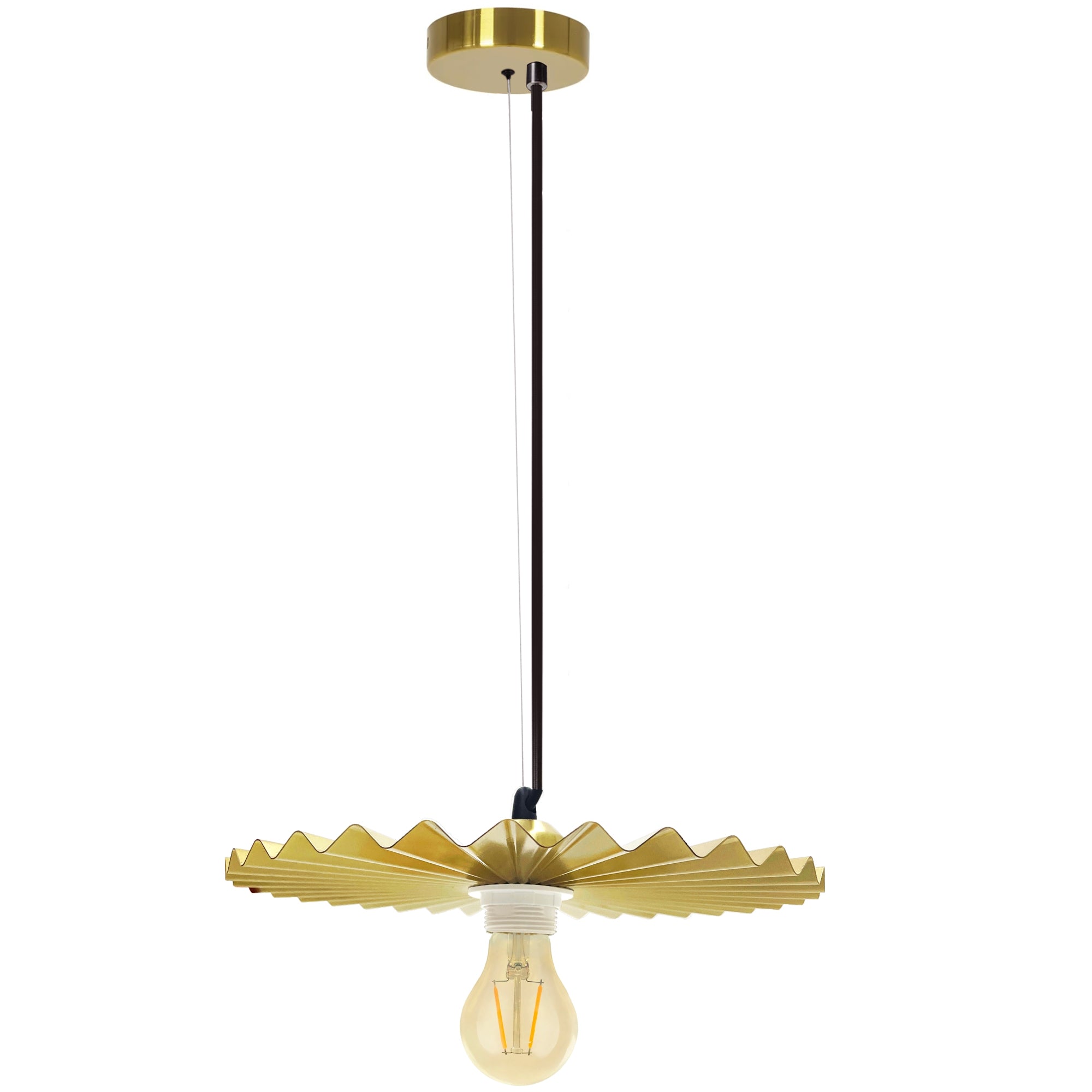 LAMPA SUFITOWA WISZĄCA APP1453-1CP Gold  4