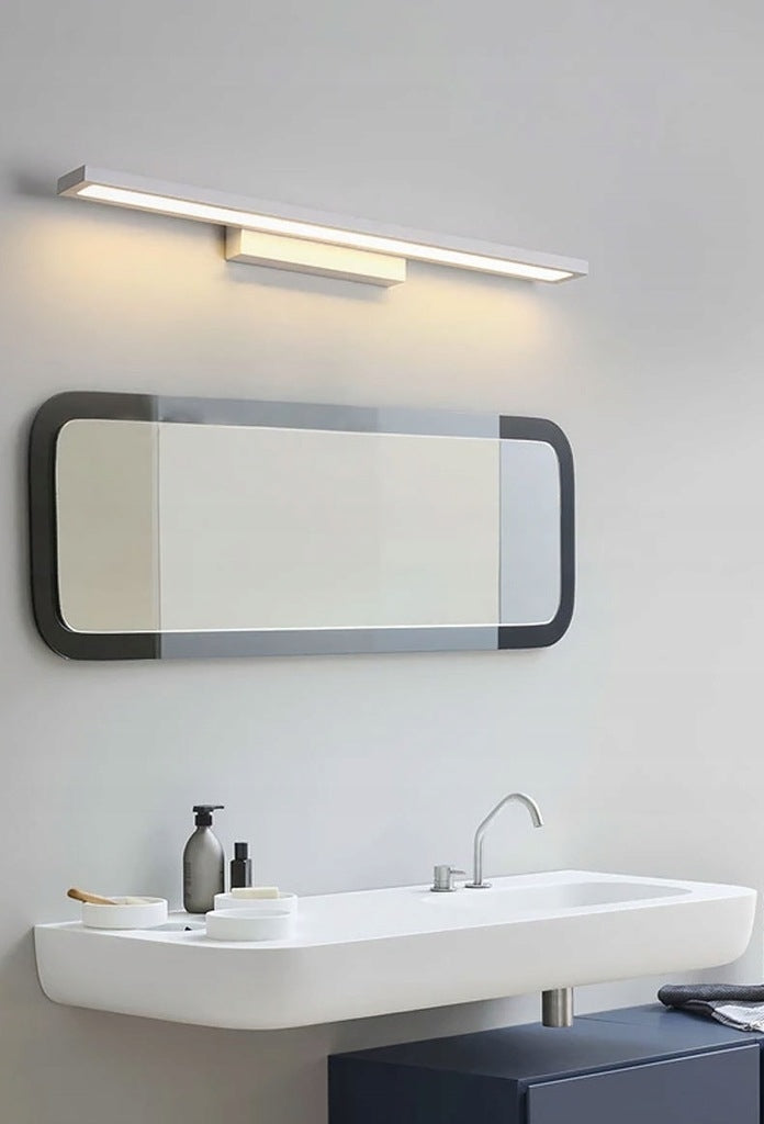 Lampa Kinkiet Łazienkowy Led Nad Lustro 80cm APP841-1W Flat Chrom  4