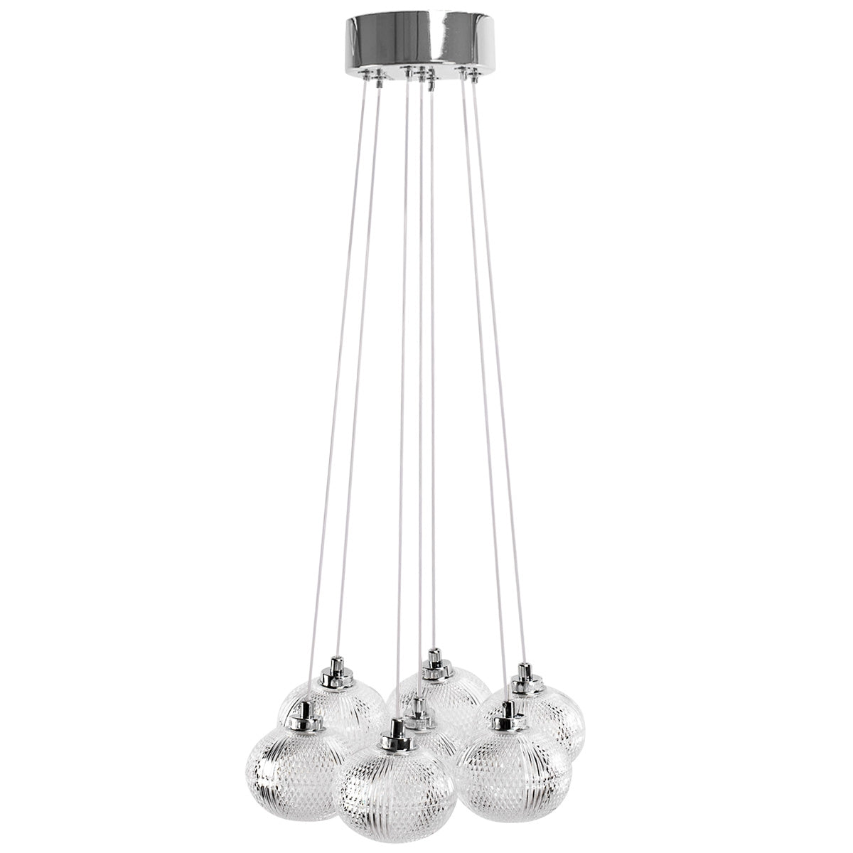 Lampa Sufitowa Ms021-7cp Chrom  4
