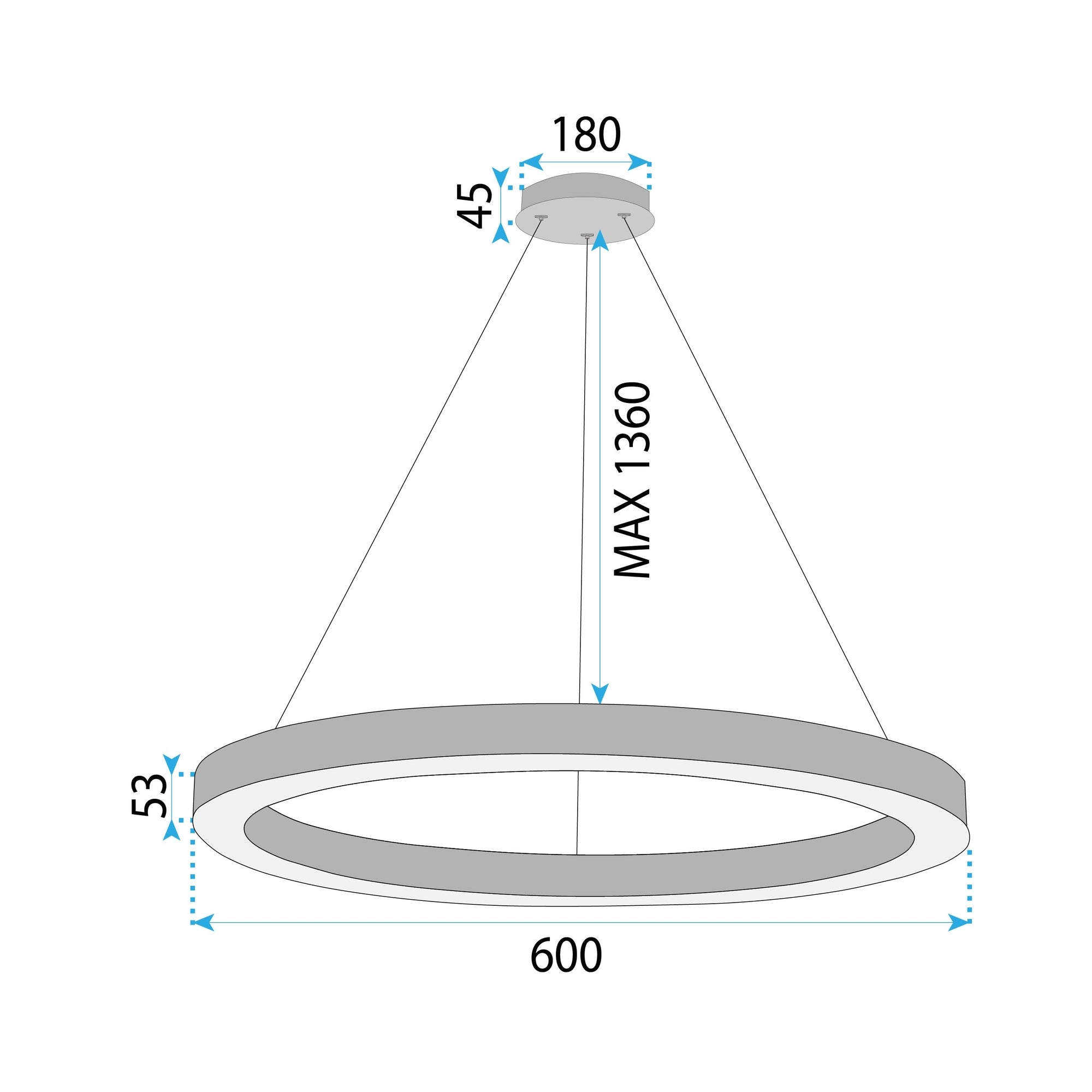 Lampa Wisząca Led Lhj051-cp1 C Złota Szczotkowana  6