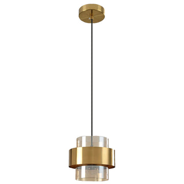 Lampa Wisząca APP1236-1CP Złota